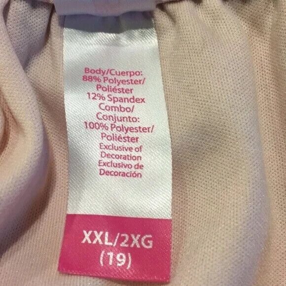 NOBO Dress Lace Over or Off the Shoulder Asymmetrical Hem 2X - Picture 5 of 6